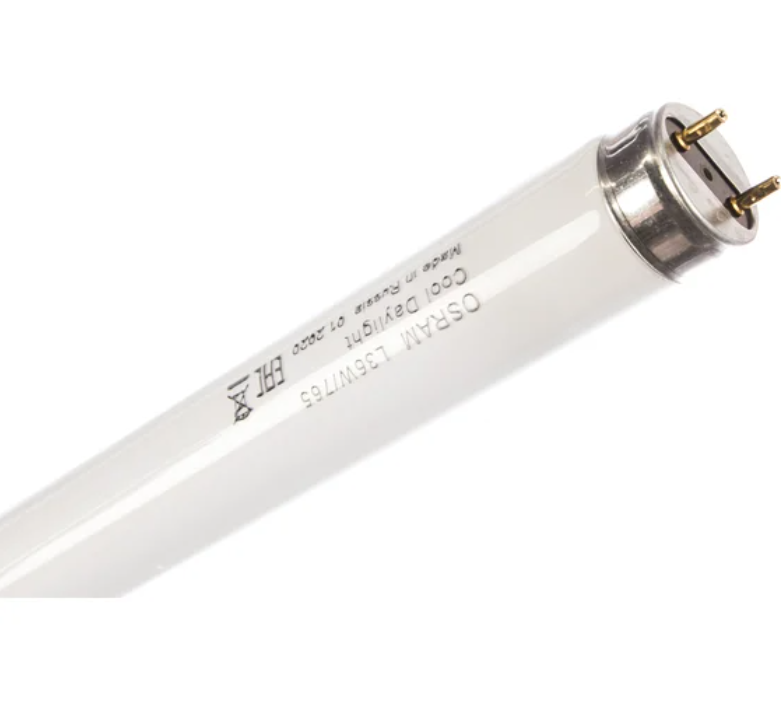 OSRAM L36W/765 T8 TUBE - Warm white T8 fluorescent tube with stable light output and energy efficiency for general indoor use